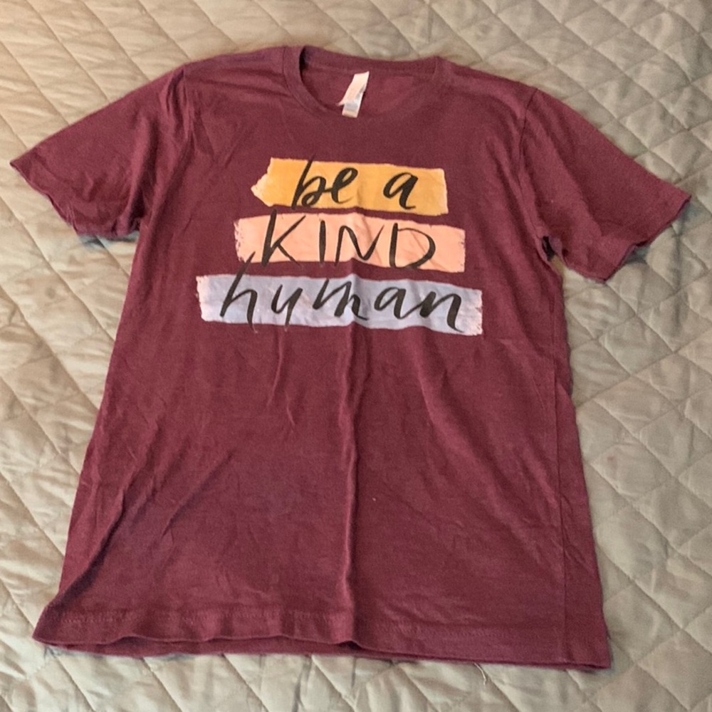 Bella Canvas Burgundy Tee